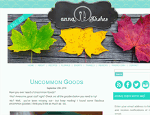 Tablet Screenshot of annadishes.com